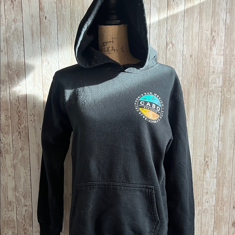 Cabo Black Hoodie Sweatshirt